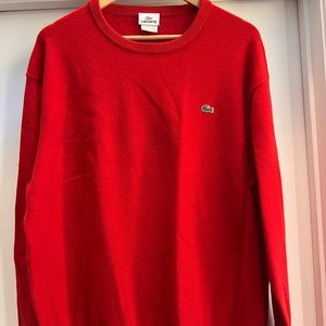 Lacoste sweater. Men’s size 7, XL.
